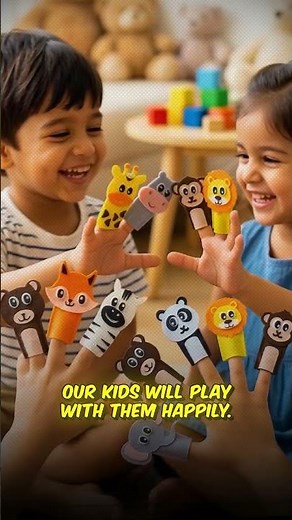 Finger Puppets for Kids | Improve Communication & Vocabulary | Fun Learning Toy