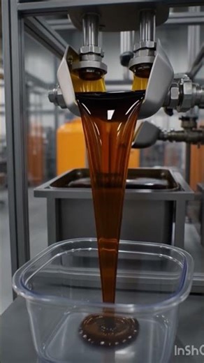 Engine oil production with packaging