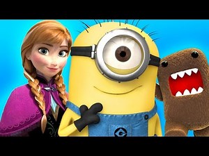 GMOD FUNNY MOMENTS MONTAGE! | (Despicable Me, Domo, Disney Princesses)