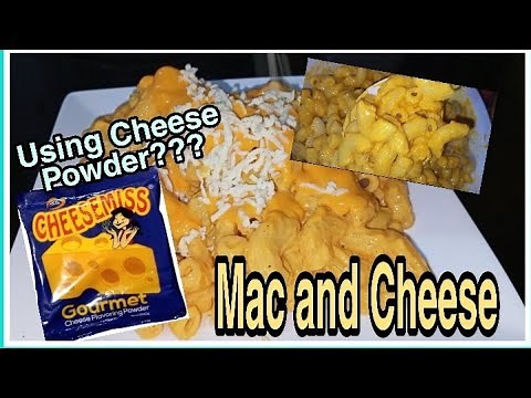MAC AND CHEESE using CHEESE POWDER| PLATTER OF JOY