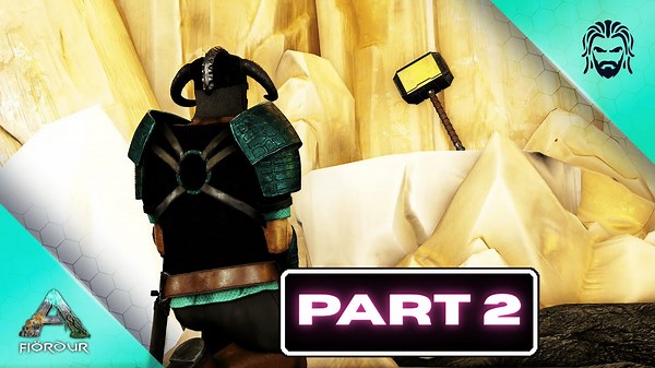Exploring The New Realm & Claiming Mjolnir! - ARK Survival Evolved [Fjordur E29] Part 2