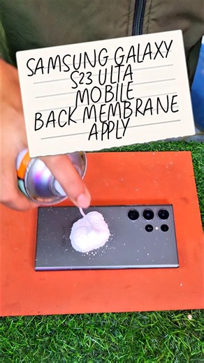 STOP Scratches! 🛑 S23 Ultra Back Membrane Install