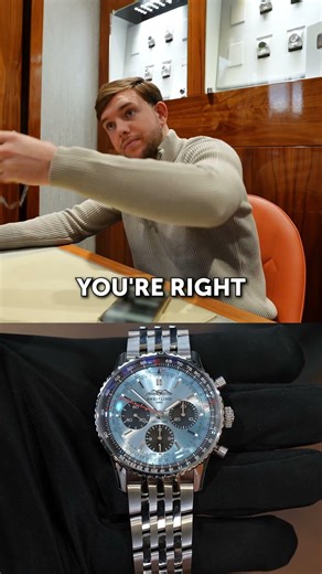 Treating himself to a luxury watch after winning on the horses