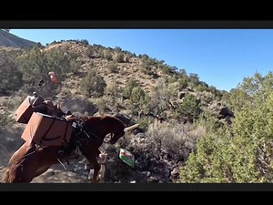 Horseback Elk Hunt- Crazy Rodeo 4K- Runaway Red