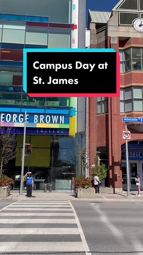 Highlights from our St. James campus day! Great to see our huskies back on campus! #mygbc