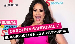 2.1K views · 39 reactions | Carolina Sandoval es una arpía para Telemundo | Eva Magazine | Facebook