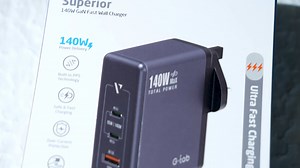 Power up multiple devices charging game with our innovative With 140W PPS Charger. Whether it's your smartphone, tablet, or laptop, with 3 output, we've got you covered with dual Type-C and one Type-A outputs. Engineered with advanced PPS Fast Charging technology. More Info - linktr.ee/gtab.uae #gtab #charger #poweradapter #fastcharging | G-Tab | Facebook