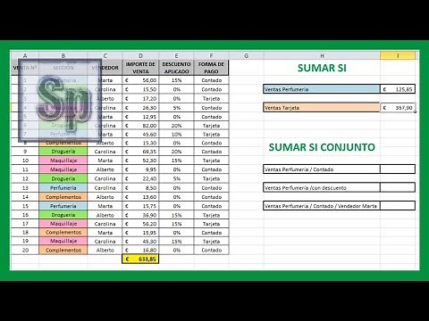Excel - Sum if, sum if set. Sum using one or more criteria