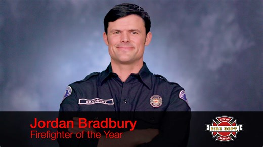 2.7K views · 88 reactions | Firefighter of the Year is someone who has a high regard for customer service, dedication to excellence and innovation and serves as a role model for others. We are pleased to honor Firefighter Jordan Bradbury as Firefighter of the Year! | Seattle Fire Department | Facebook