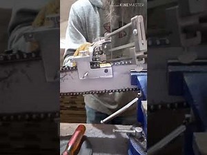 Hand sharpening your chainsaw with a Granberg G106B bar mounted file