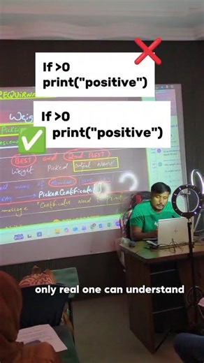 Indentation matters in Python