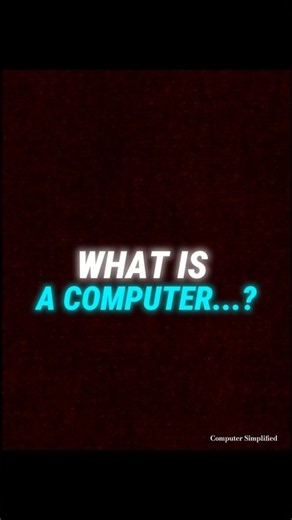 What is a Computer? 💻 | Computer Basics for Beginners #shorts