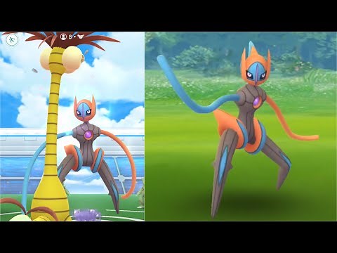 Deoxys SPEED Form EX Raid!! All Deoxys Forms Finally Released In Pokemon Go!!
