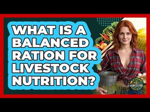 What Is A Balanced Ration For Livestock Nutrition? - The World of Agriculture