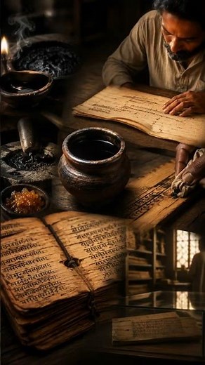 The Secret Behind Ancient Indian Manuscripts #ancientindia