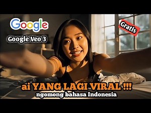 Tutorial Bikin Video Ai Google Veo 3 secara gratis || bahasa Indonesia || Viral Tiktok 🔥