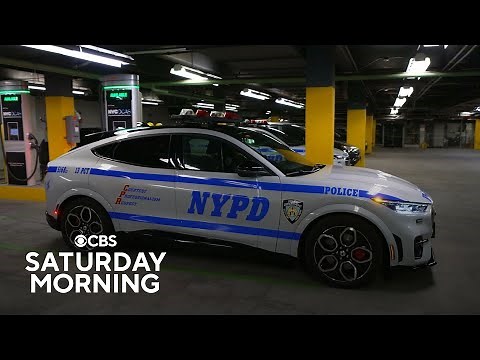 NYPD test launches electric cars