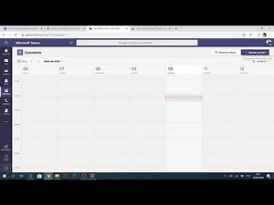 Microsoft Teams Programar reunión