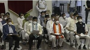 Cabinet reshuffle: Watch the full swearing-in ceremony