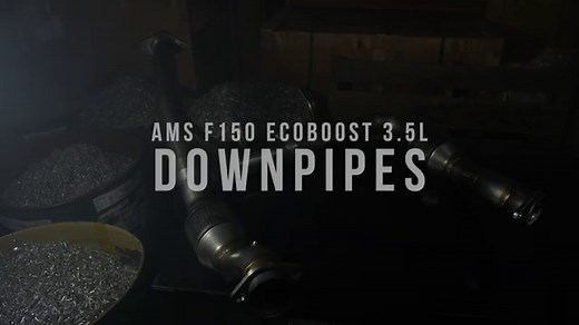 AMS Performance 2015-2020 Ford F150 3.5L EcoBoost Street Downpipes - AMS Performance