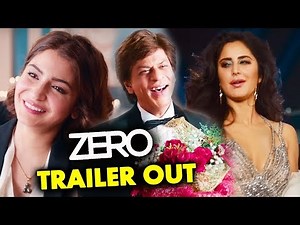 ZERO Trailer Out | Shah Rukh Khan | Anushka | Katrina Aanand L Rai