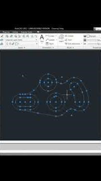 AutoCAD 3D Mechanical Part 🔥 | Satisfying CAD Short #viral #art #animation #drawing