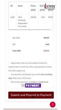 Applying directly to UCSI University is really simple!