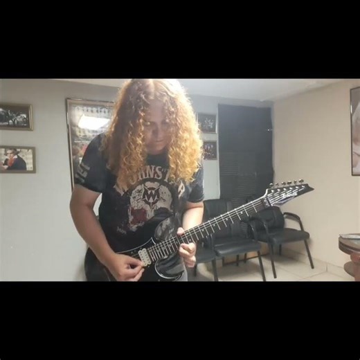 🎸 Corazón Espinado Guitar Riff Cover (Santana ft. Maná) | #shortsfunny