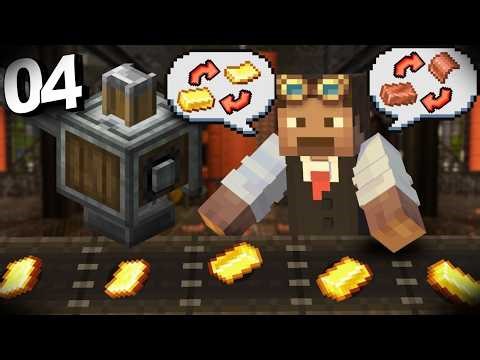 Minecraft Create Hayatta Kalma Bölüm - 04 Fabrikanın İlk Adımlarını Atmak