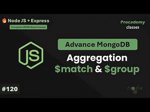 Calculate Averages and Totals with Aggregation Pipeline | $match, $group, & $sort Stage | Part #120