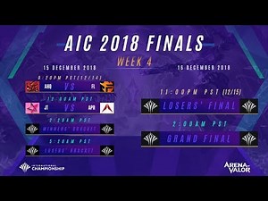 AIC 2018 Semifinals Day 1