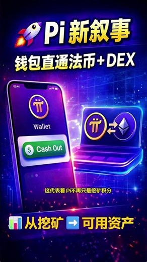 《Pi 钱包法币提现与去中心化交易所集成推动新叙事》 #PiNetwork #Pi钱包 #Pi币 #法币提现 #DEX #Web3 #加密货币 #Pi生态 #CryptoNews #区块链 #Pi叙事