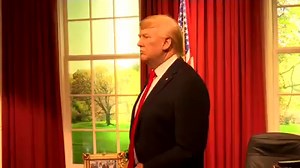 18K views · 183 reactions | TRUMP IN WAX: Madame Tussauds Museum in London unveiled a wax figure of the next President of the United States, Donald Trump. The figure, dressed in a power suit and trademark Republican red tie, will now stand in the wax museum’s Oval Office section. | ABC 7 Chicago | Facebook
