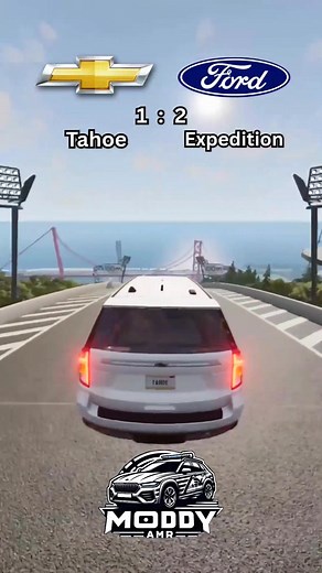 5.1K views · 32 reactions | Chevrolet Tahoe vs Ford Expedition #beamng #beamngdrive #beamngcrash #car #cars #game #gaming #crash #fblifestyle #سيارات #عربيات #حوادث | Mody Amr - Gaming | Facebook