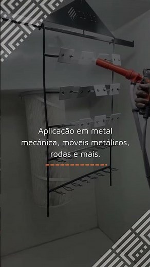 Cabines para pintura industrial - Eletrostática a pó e pintura líquida