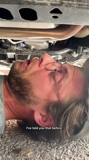 POV your dad changes your car oil #shorts