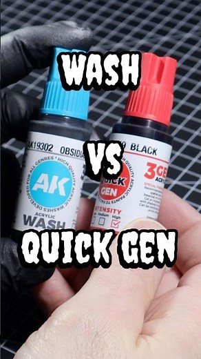 Washes vs Quick Gen from AK Interactive #warhammercommunity