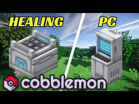 How To Make A Healing Machine & PC EASILY In Cobblemon! The Cobblemon Survival Guide S2E5