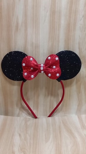 DIY Minnie Mouse Headband Tutorial