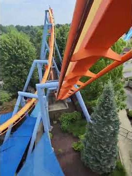 Talon Front Row POV #rollercoaster #dorneypark #shorts #amusementpark #pov #raybanmeta