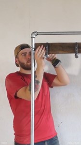 25K views · 37 reactions | DIY Industrial Pipe Hall Stand | Modern Builds | Facebook
