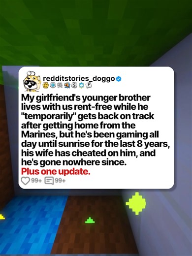 My girlfriend's younger brother lives with us rent-free while he