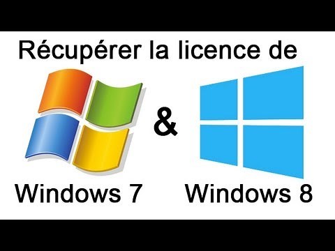 Récupérer la licence de Windows 7 & 8 - ProduKey