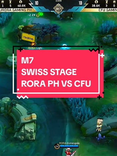 M7 Swiss Stage: Rora PH Competes Against CFU
