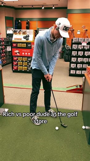 Rich vs Poor: A Hilarious Golf Store Skit
