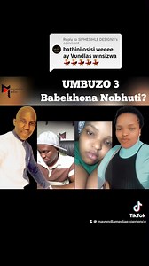Siphendula umbuzo 3. Isiphumile ke iDate majongo nani nonke zintokazi enithanda uZulu nezinto zakhe. Masihlangane ngomhla ka 21 April komunye wemizi yakithi elapha eThekwini. Ngimema izintombi zonke nezinsizwa zonke sizovuma ingoma silinde iNkandla. Udaba luphelele ku Yushubhu: https://youtu.be/jdKMLoklqCU?si=IKL9POC6LMKCpYuU | Mavundla Media Experience