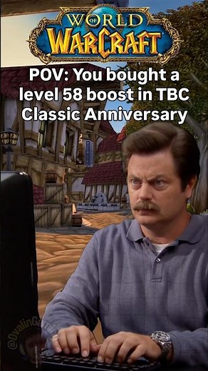 POV: You Bought a Level 58 Boost 😳 | TBC Classic Anniversary Edition
