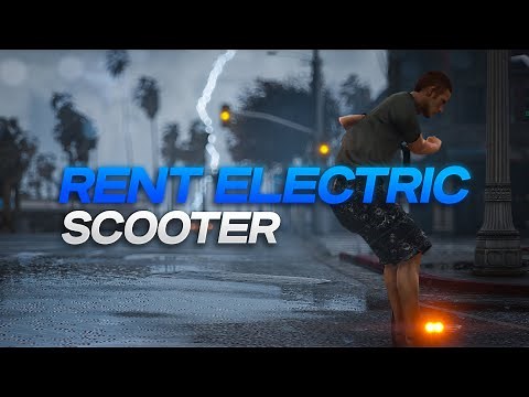 FiveM ELECTRIC SCOOTER RENT [Every framework]