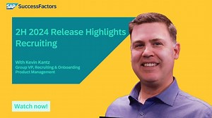 Recruiting | SAP SuccessFactors 2H 2024 Release Highlights Recruiting