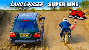 52K views · 505 reactions | Land Cruiser vs Superbike OFF-ROAD RACE! 勞 | carwow | Facebook